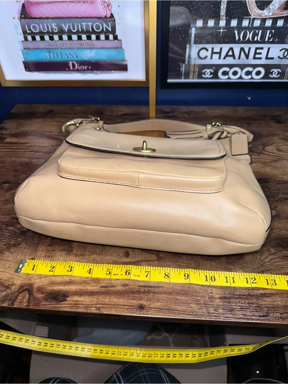 Coach Legacy Leather Duffle / Convertible Hobo Style No. 22381